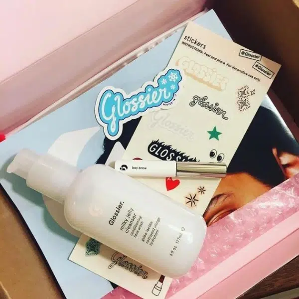 glossier